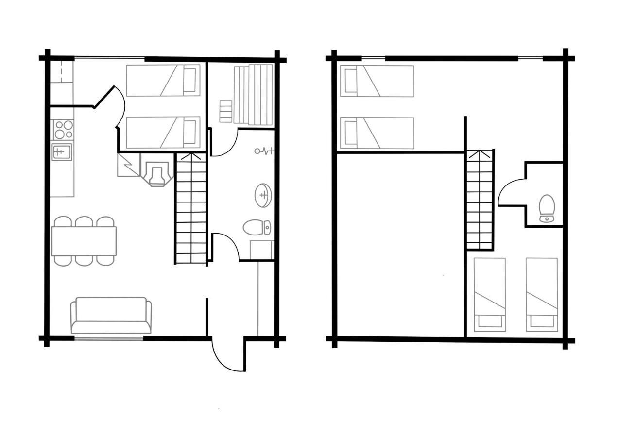 Economy Tieva Apartment Леви Екстериор снимка